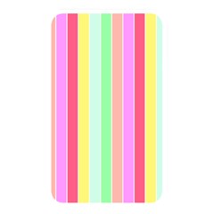 Pastel Rainbow Sorbet Deck Chair Stripes Memory Card Reader (rectangular) by PodArtist