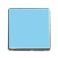 Oktoberfest Bavarian Blue Mini Houndstooth Check Memory Card Reader (Square 5 Slot)