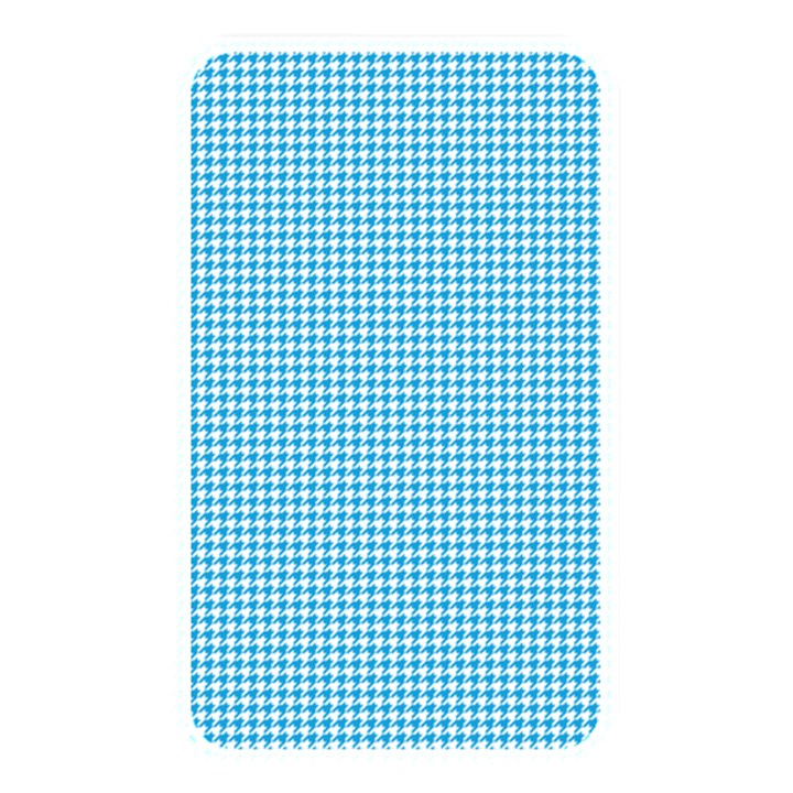 Oktoberfest Bavarian Blue Houndstooth Check Memory Card Reader (Rectangular)