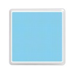 Oktoberfest Bavarian Blue Houndstooth Check Memory Card Reader (Square) Front