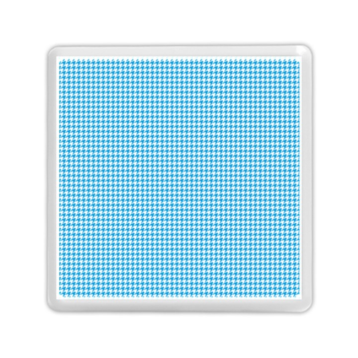 Oktoberfest Bavarian Blue Houndstooth Check Memory Card Reader (Square)