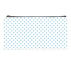 Mini Oktoberfest Bavarian Blue Polkadots On White Pencil Cases