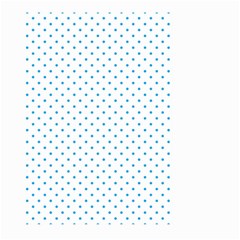 Mini Oktoberfest Bavarian Blue Polkadots On White Large Garden Flag (two Sides)