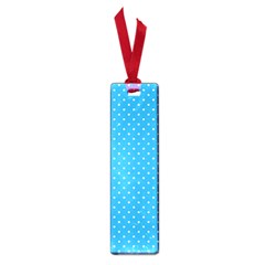 Mini White Polkadots On Oktoberfest Bavarian Blue Small Book Marks by PodArtist