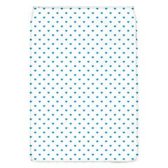 Oktoberfest Bavarian Blue Mini Love Hearts On White Removable Flap Cover (l) by PodArtist