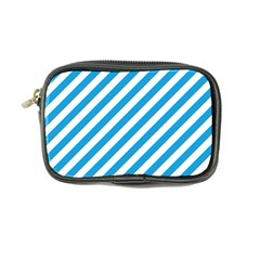 Oktoberfest Bavarian Blue And White Candy Cane Stripes Coin Purse by PodArtist