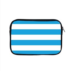 Oktoberfest Bavarian Blue And White Large Cabana Stripes Apple Macbook Pro 15  Zipper Case by PodArtist