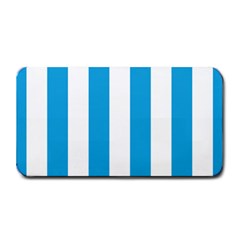 Oktoberfest Bavarian Blue And White Large Cabana Stripes Medium Bar Mats by PodArtist