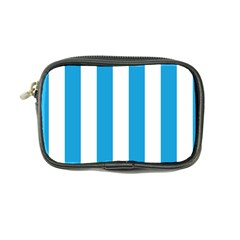 Oktoberfest Bavarian Blue And White Large Cabana Stripes Coin Purse by PodArtist