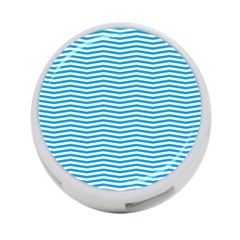 Oktoberfest Bavarian Blue And White Chevron Stripes 4-port Usb Hub (two Sides) by PodArtist