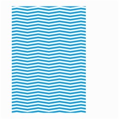 Oktoberfest Bavarian Blue And White Chevron Stripes Small Garden Flag (two Sides) by PodArtist