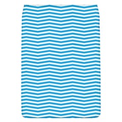 Oktoberfest Bavarian Blue And White Chevron Stripes Removable Flap Cover (l) by PodArtist