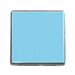 Oktoberfest Bavarian Blue And White Small Gingham Check Memory Card Reader (square 5 Slot) by PodArtist