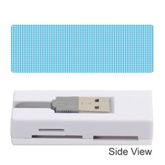 Oktoberfest Bavarian Blue And White Small Gingham Check Memory Card Reader (stick) by PodArtist