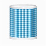 Oktoberfest Bavarian Blue and White Gingham Check Morph Mugs Center