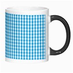 Oktoberfest Bavarian Blue and White Gingham Check Morph Mugs Right