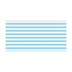 Oktoberfest Bavarian Blue And White Large Mattress Ticking Stripes Yoga Headband by PodArtist