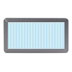 Oktoberfest Bavarian Blue And White Mattress Ticking Memory Card Reader (mini) by PodArtist