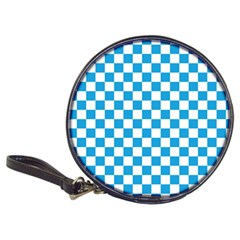 Oktoberfest Bavarian Large Blue And White Checkerboard Classic 20-cd Wallets by PodArtist