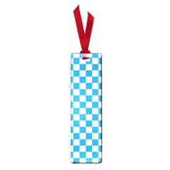 Oktoberfest Bavarian Large Blue And White Checkerboard Small Book Marks by PodArtist