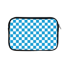 Oktoberfest Bavarian Large Blue And White Checkerboard Apple Ipad Mini Zipper Cases by PodArtist