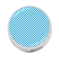 Oktoberfest Bavarian Blue And White Checkerboard 4-port Usb Hub (one Side) by PodArtist