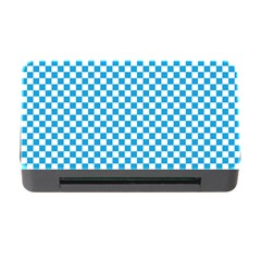 Oktoberfest Bavarian Blue And White Checkerboard Memory Card Reader With Cf by PodArtist