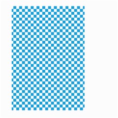 Oktoberfest Bavarian Blue And White Checkerboard Large Garden Flag (two Sides) by PodArtist