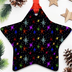 Colored Hand Draw Abstract Pattern Ornament (star)