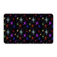 Colored Hand Draw Abstract Pattern Magnet (rectangular) by dflcprints