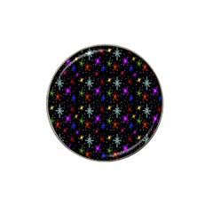 Colored Hand Draw Abstract Pattern Hat Clip Ball Marker