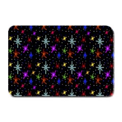 Colored Hand Draw Abstract Pattern Plate Mats by dflcprints