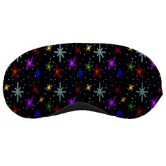 Colored Hand Draw Abstract Pattern Sleeping Masks by dflcprints