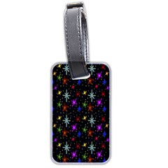 Colored Hand Draw Abstract Pattern Luggage Tags (two Sides) by dflcprints