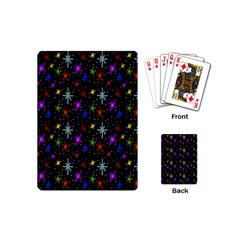 Colored Hand Draw Abstract Pattern Playing Cards (mini)