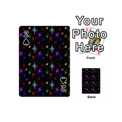 Colored Hand Draw Abstract Pattern Playing Cards 54 (mini)