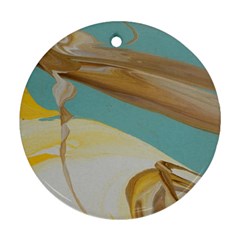 Sun Bubble Round Ornament (two Sides)