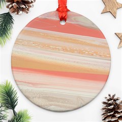 Alien Atmosphere Round Ornament (two Sides) by WILLBIRDWELL