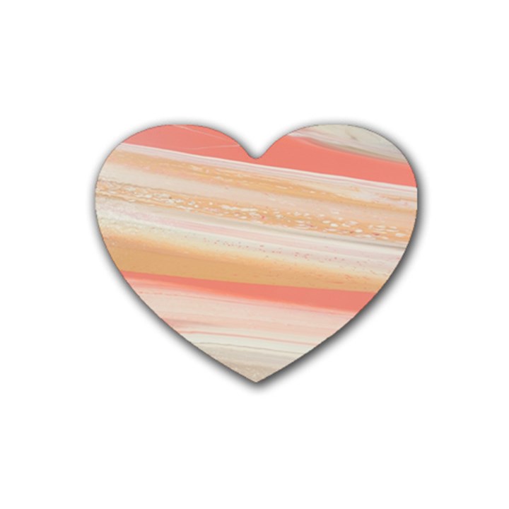 ALIEN ATMOSPHERE Rubber Coaster (Heart) 