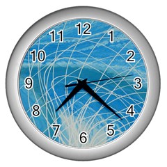 Neutron Wall Clock (silver)