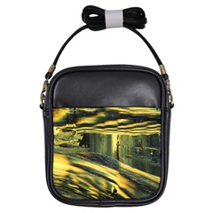 Yellow Dog Girls Sling Bag by WILLBIRDWELL