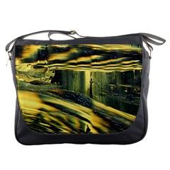 Yellow Dog Messenger Bag by WILLBIRDWELL