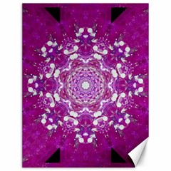 Wonderful Star Flower Painted On Canvas Canvas 12  X 16  by pepitasart