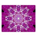 Wonderful Star Flower Painted On Canvas Double Sided Flano Blanket (Large)  80 x60  Blanket Front