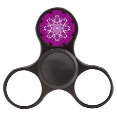 Wonderful Star Flower Painted On Canvas Finger Spinner