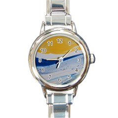 EVENING TIDE Round Italian Charm Watch