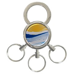 EVENING TIDE 3-Ring Key Chains