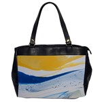 EVENING TIDE Oversize Office Handbag (2 Sides) Front