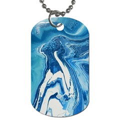 Tsunami Dog Tag (two Sides) by WILLBIRDWELL