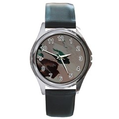 Jade Sky 2 Round Metal Watch